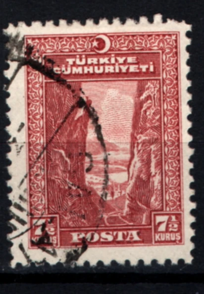 EABİ-1930 Yılı Londra Baskısı Posta Pulları 7,5 Kuruş 1930 (tp0515) İsfila 1221 ürün görseli 1