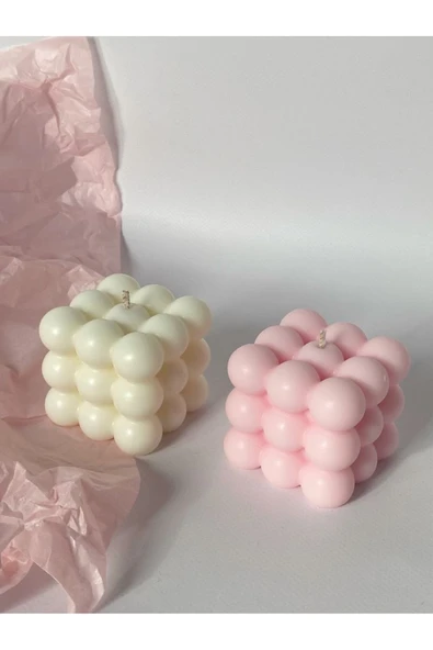 LALEZEN HOME 2 li Bubble  Mum Seti ürün görseli 1