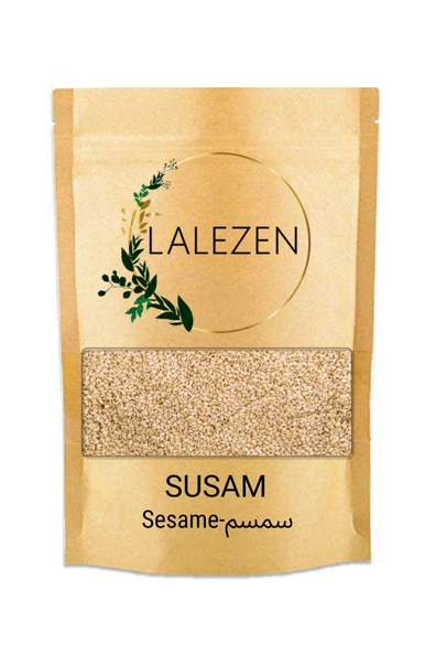 LALEZEN Susam - Beyaz Çiğ Susam - Kavrulmamış Susam 250 Gr ürün görseli 1