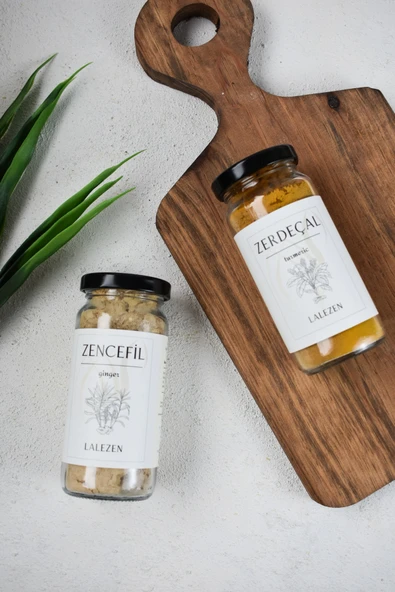 LALEZEN Zerdeçal- Zencefil 2 ‘li Set - Resim 2