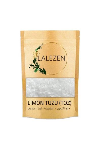 LALEZEN Limon Tuzu Toz - Sitrik Asit Yenilebilir - Lemon Salt Powder 1 Kg ürün görseli 1
