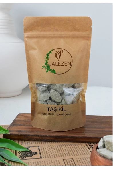 LALEZEN Yenilebilir Bentonit Toprak Kil -  ( Bentonite Stone Clay ) 250 g ürün görseli 1