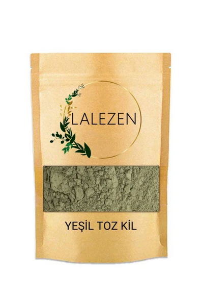 LALEZEN Yeşil Toz Kil 1000 Gr (doğal yüz maskesi - cilt maskesi - peeling ) ürün görseli 1