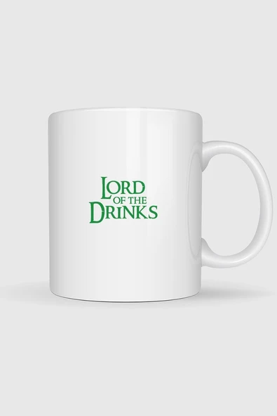 Lord Of The Drinks Tasarımlı Kupa Bardak ürün görseli 1