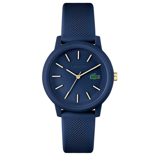 LACOSTE LAC2001271 LACİVERT SİLİKON KORDON KADIN KOL SAATİ ürün görseli 1