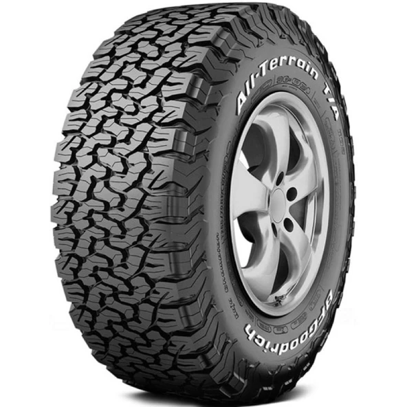 BFGoodrich LT225/70 R16 102/99R All-Terrain T/A KO2 LRC RWL Yaz 4x4 2022 ürün görseli 1