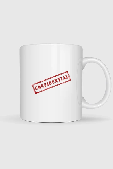 Confidentiality Secrecy Document Tasarımlı Kupa Bardak ürün görseli 1