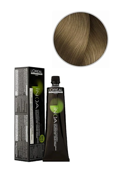Loreal Professionnel Inoa 8.31 Açık Kumral Dore Küllü 60 gr Saç Boyası ürün görseli 1