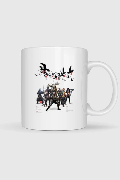 The Witcher 3 Wild Hunt Geralt Of Rivia Tasarımlı Kupa Bardak ürün görseli 1