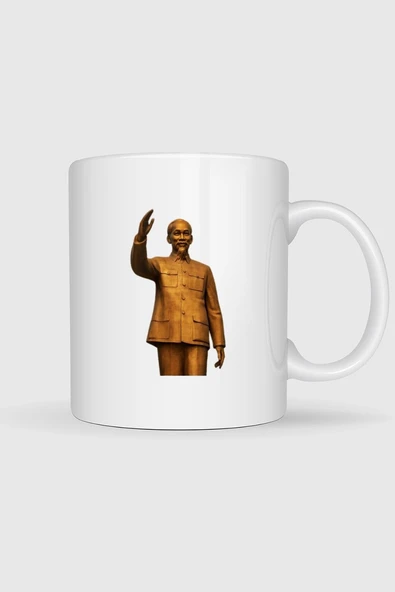 Metal, Ho Chi Minh, Statue Tasarımlı Kupa Bardak ürün görseli 1