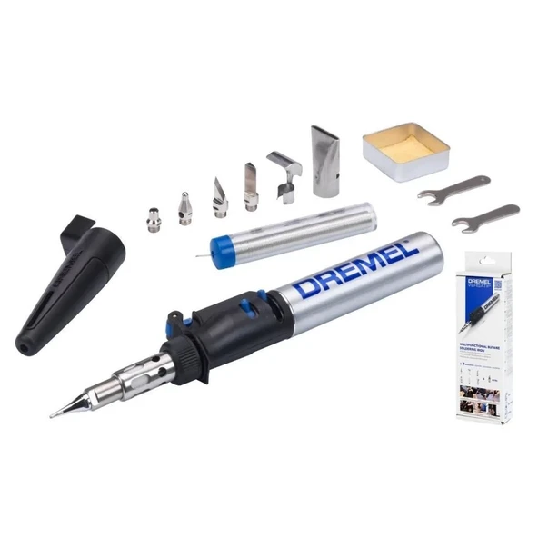 Dremel Versatip 2000 Multitip Gazlı Havya - Gazlı Lehim Aleti F0132000JD - Germany ürün görseli 1