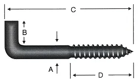 Şofben Çivisi No 1 / 5.8x50 - 100 Adet - Resim 2