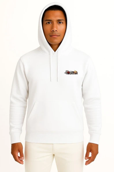 Kapüşonlu Zombie Driver Zombies Ultimate Cep ve Sırt Tasarımlı Unisex Sweatshirt ürün görseli 1