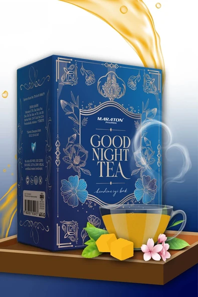 MARATON Good Night Tea - Doğal İçerikli Uyku Çayı (Rezene, Kimyon, Anason, Nar Kabuğu, Nar) ürün görseli 1
