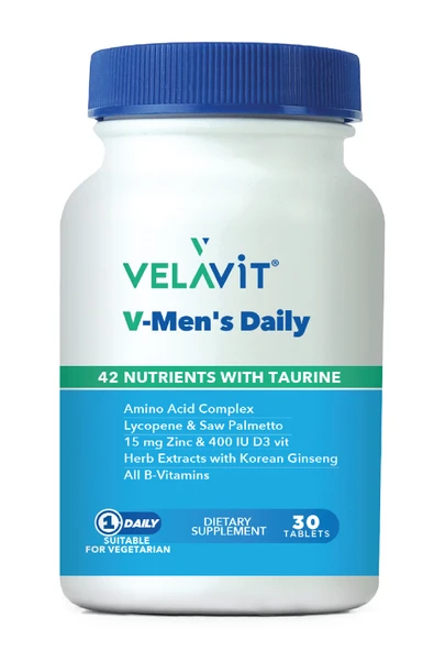 Velavit V-Mens Daily 30 Tablet ürün görseli 1