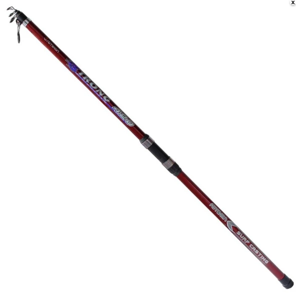 Remixon Strong 3.90m 100-250gr Red Tele Surf Kamış ürün görseli 1