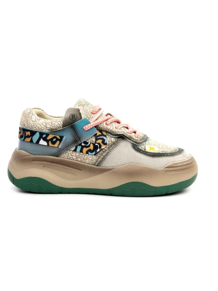 Guja 25K328 Kadın Renkli Kalın Taban Sneaker Ayakkabı ürün görseli 1