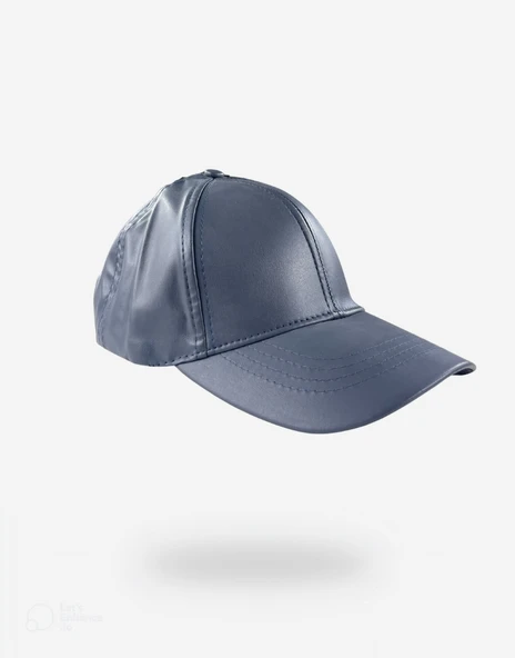 Basic Unisex Ayarlanabilir Deri Şapka - Resim 2