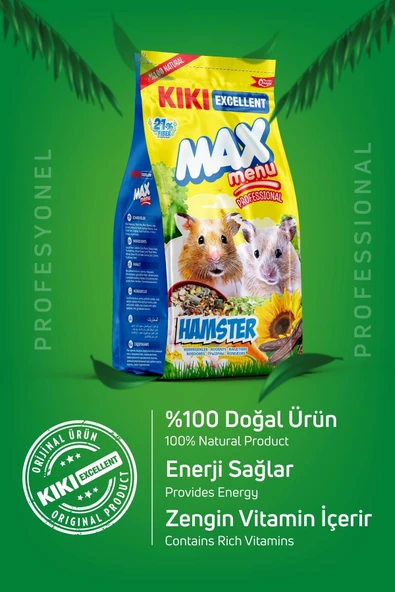 Kemirgen Max Menu Hamster Yemi 500 Gr. Kg305 - Resim 3