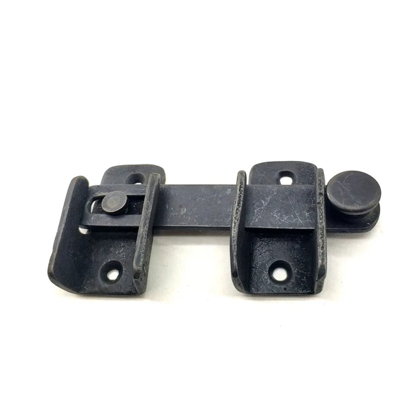 Antika Tarz Dekoratif Pirinç Kapı Mandalı - 57x115 Mm, Oksit ürün görseli 1