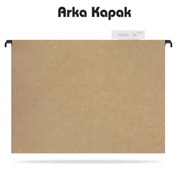 Tunakart ASD2003 Plastik Çubuklu Askılı Telli Dosya - Resim 3
