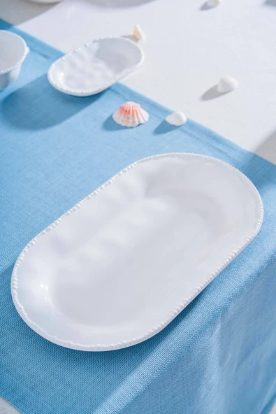 Acar Milano Oval Kayık Tabak - 33 cm ürün görseli 1
