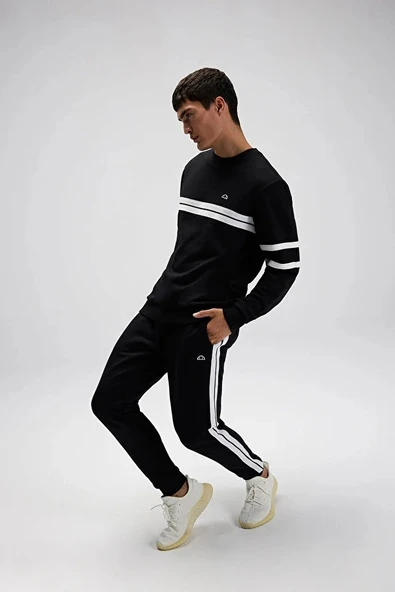 Ellesse Erkek Sweatshirt EM618-BK - Resim 2