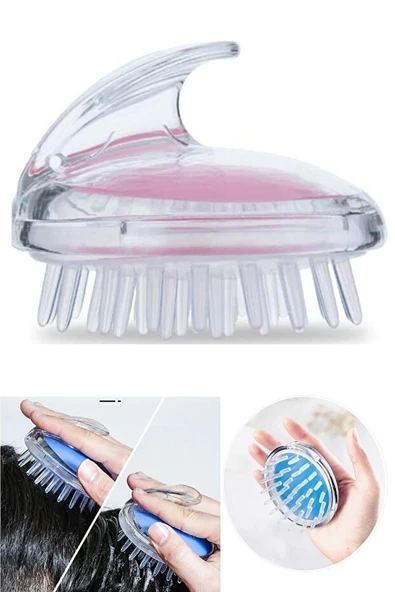 Mucit Home 2 adet Arındırıcı Saç Yıkama Şampuan Fırçası Ve Masaj Aleti ürün görseli 1
