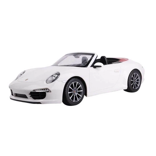 1:12 Porsche 911 Carrera S Uzaktan Kumandalı Işıklı Araba 06998 Beyaz ürün görseli 1