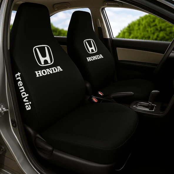 Siyah Renk Honda Uyumlu Penye Kumaş Oto Koltuk Kılıfı  Ön ve Arka Koltuk Servis Kılıfı Takımı ürün görseli 1