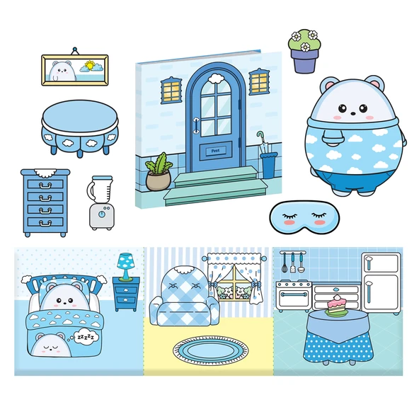 Funcy MAGNETIC PAPER BOBO HOME - Resim 2