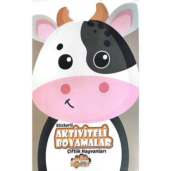Stickerli Aktivite ve Boyamalar Çiftlik Hayvanları ürün görseli 1
