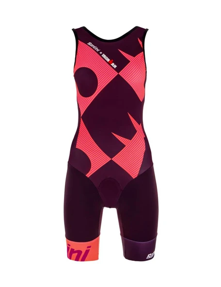 Santini X Ironman Büyük Beden Kadın Trisuit Towergelpad 9I776IMGCUPIO ürün görseli 1