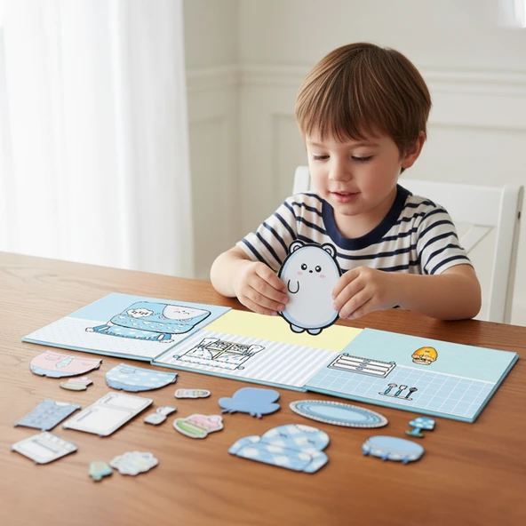 Funcy MAGNETIC PAPER BOBO HOME - Resim 4