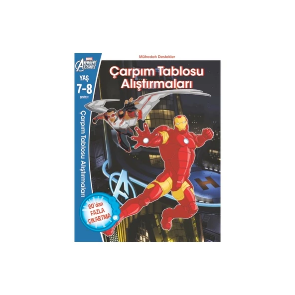 Avengers Çarpma Toplama Alıştırma 7-8 Yaş ürün görseli 1