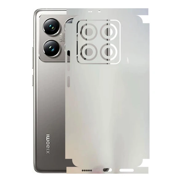 Xiaomi 14T Pro ile Uyumlu 360 Arka Kaplama   Mat Şeffaf ürün görseli 1