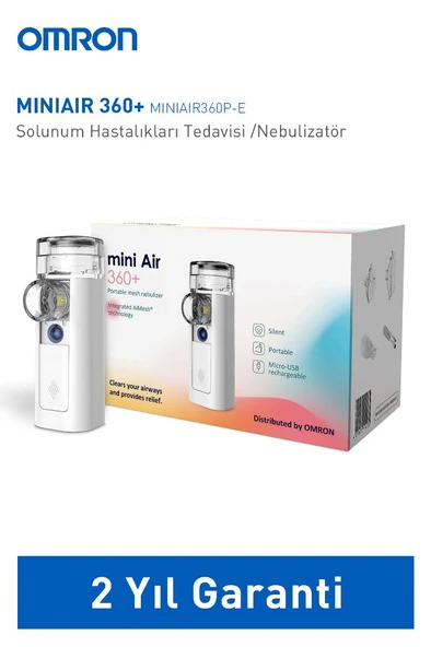 OMRON Mini Hava 360 Taşınabilir Mesh Nebulizatör 4015672114135 ürün görseli 1