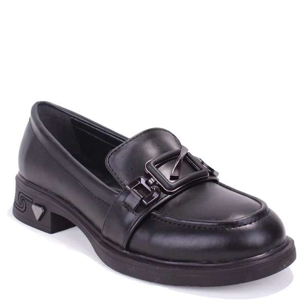 Dagoster DZA07-1270309 Siyah Günlük Loafer  Kadın Ayakkabı ürün görseli 1