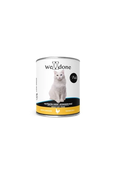 WELLDONE Tavuklu Yetişkin Kedi Konservesi 400 Gr. ürün görseli 1