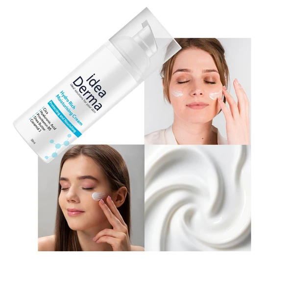 İdea Derma Hydro Rich Moisturising Cream 50 ml - Resim 6