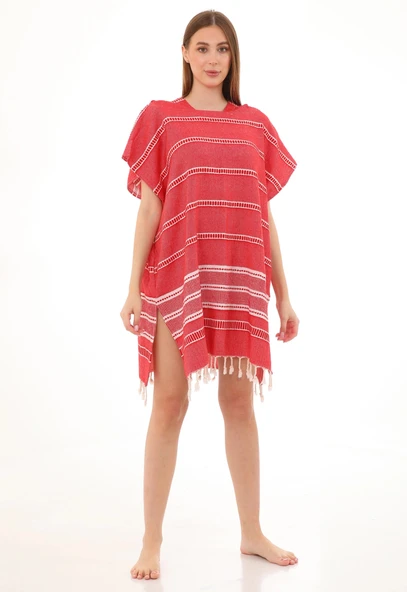 Sundia Red Surf Poncho ürün görseli 1