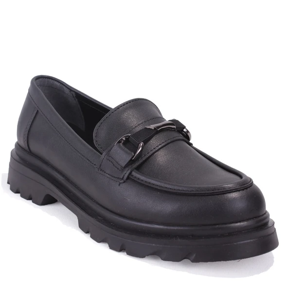 Dagoster DZA07-90834 Siyah Günlük Loafer  Kadın Ayakkabı ürün görseli 1