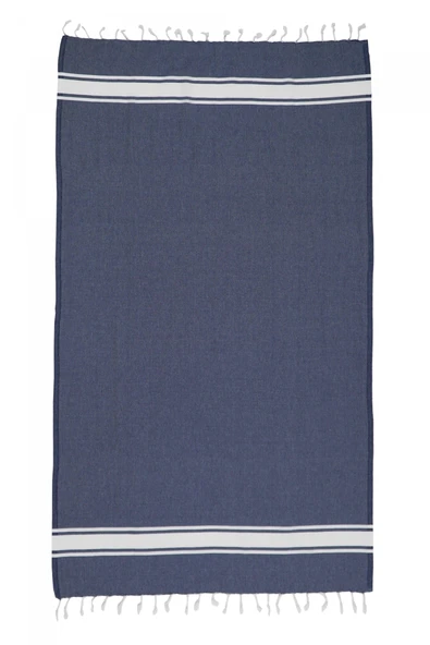Sagalassos Navy Blue Peshtemal - Resim 2
