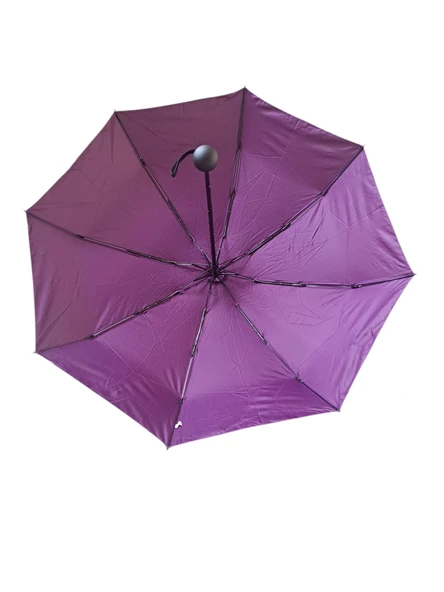 Mini Cep Boy Lüx Şemsiye UV Korumalı Mor Mini Şemsiye - Resim 5