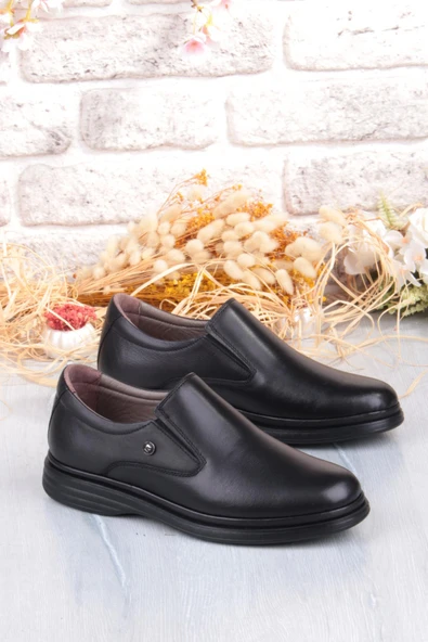 Pierre Cardin 146404 Lastikli Comfy Orijinal Ürün Rahat Yumuşak Hakiki Deri Erkek Ayakkabı ürün görseli 1