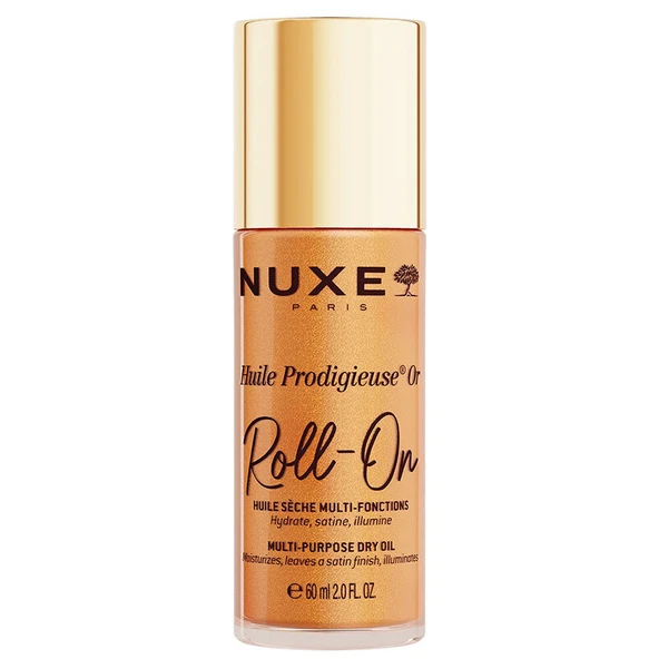 Nuxe Huile Prodigieuse OR Roll-on Çok Amaçlı Simli Kuru Yağ 60 ml ürün görseli 1