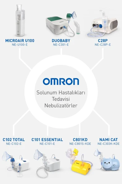 OMRON Microaır U100 Elde Taşınabilir Nebülizatör - Resim 5