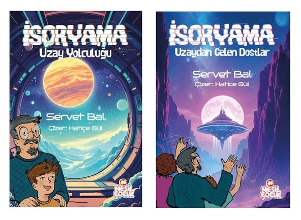 Servet Bal İsoryama Uzaydan Gelen Dostlar + Uzay Yolculuğu Seti 2 Kitap ürün görseli 1