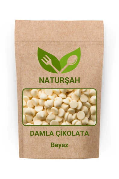 Naturşah Beyaz Damla Çikolata 1 Kg (Kokolin) ürün görseli 1