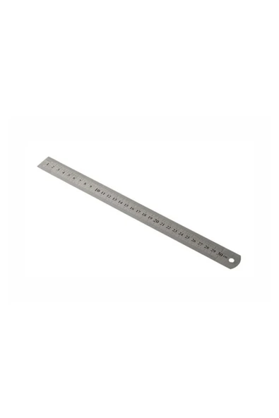 Çelik Cetvel 30 cm ürün görseli 1